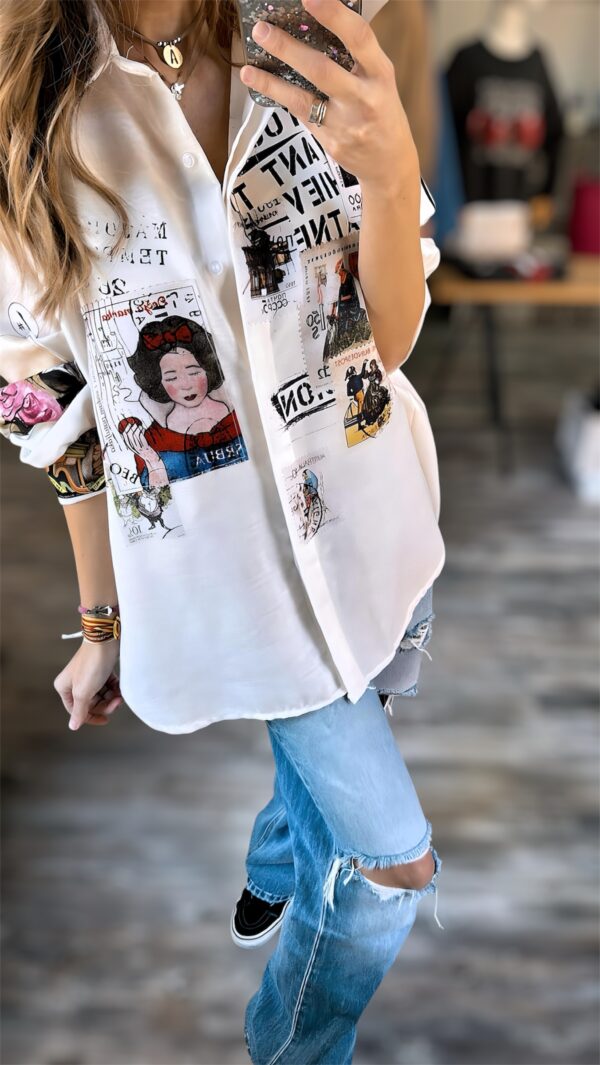 Camisa Oversize Print - Imagen 2