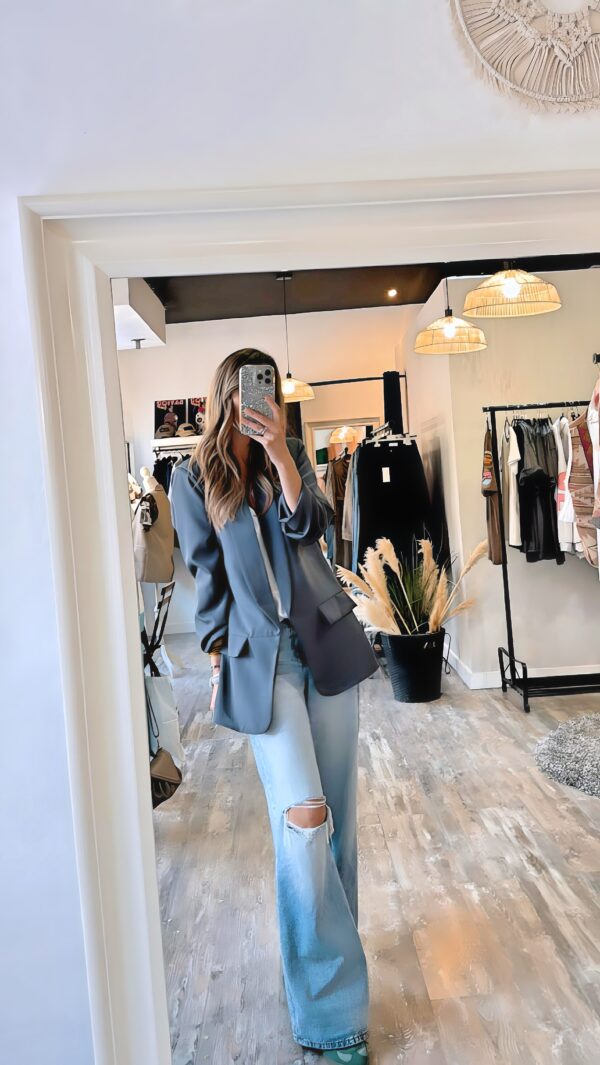 Blazer Basic gris oscuro - Imagen 3