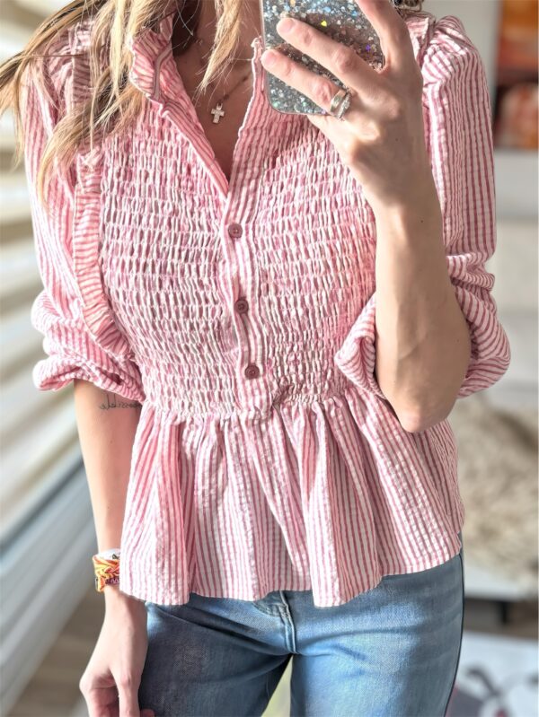 Blusa Megan rosa - Imagen 5