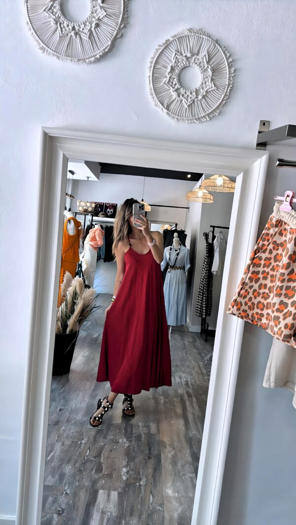 Vestido Moha Rojo