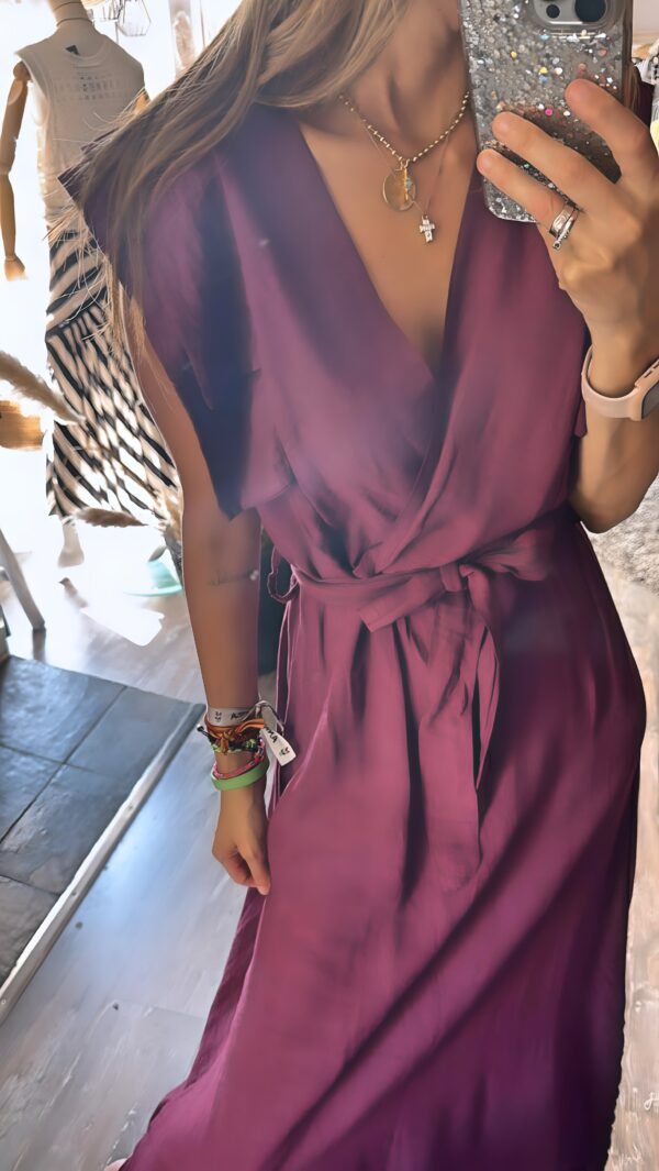 Vestido Aitana Vino