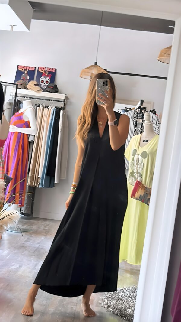 Vestido Ada Negro - Imagen 3