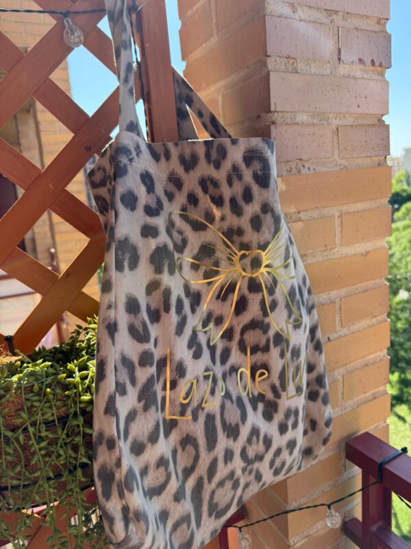 Bolsa Tote Lazo de Lino PREVENTA - Imagen 5