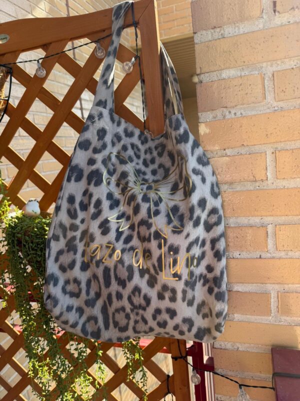 Bolsa Tote Lazo de Lino PREVENTA - Imagen 6