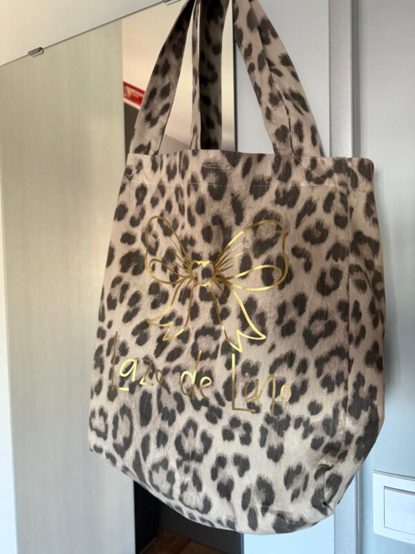 Bolsa Tote Lazo de Lino PREVENTA - Imagen 4