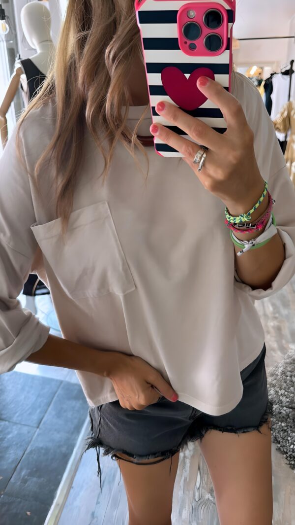 Camiseta Stefy Beige - Imagen 4
